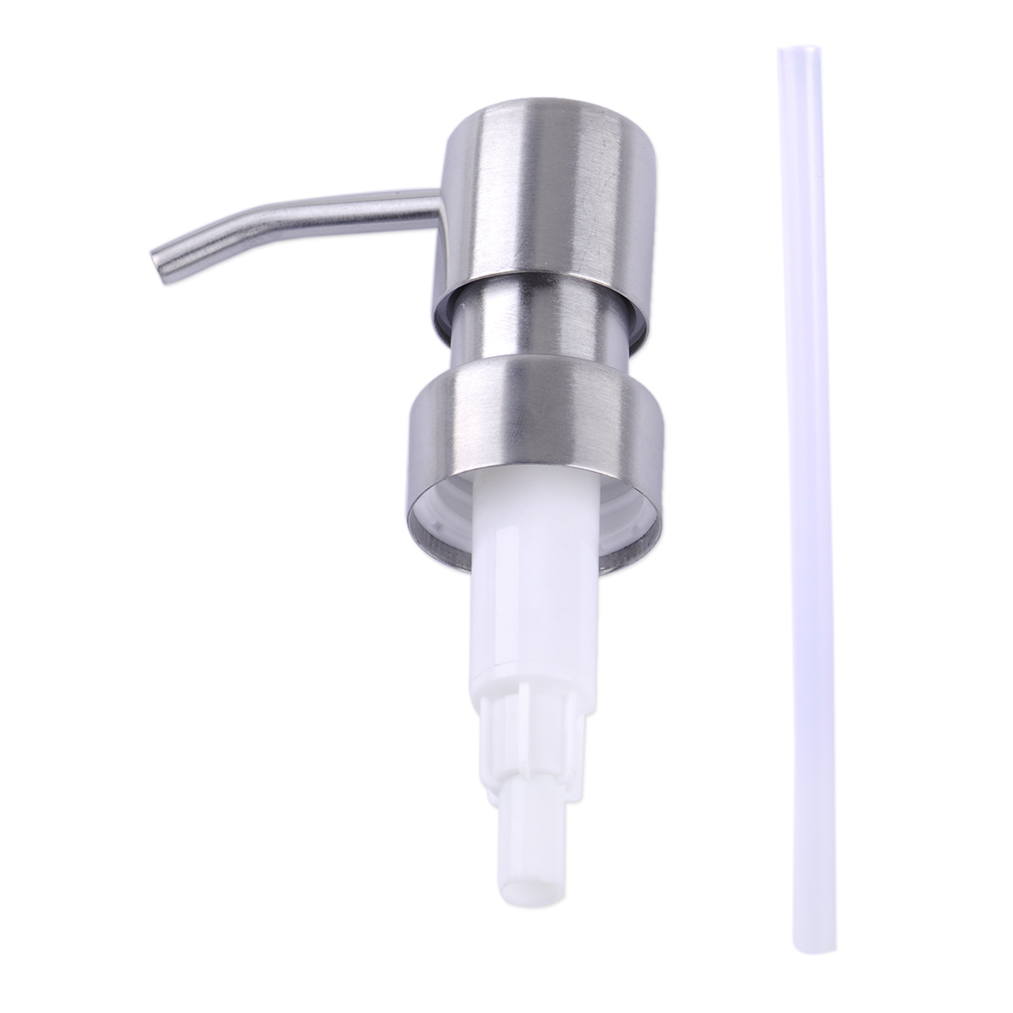 Soap Dispenser Pump Head Stainless Steel Replacement for Liquor Jars