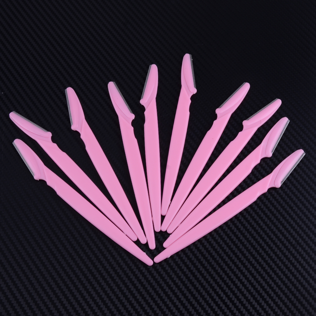 10Pcs Makeup Facial Face Tool Eyebrow Razor Trimmer Blade Shaver for