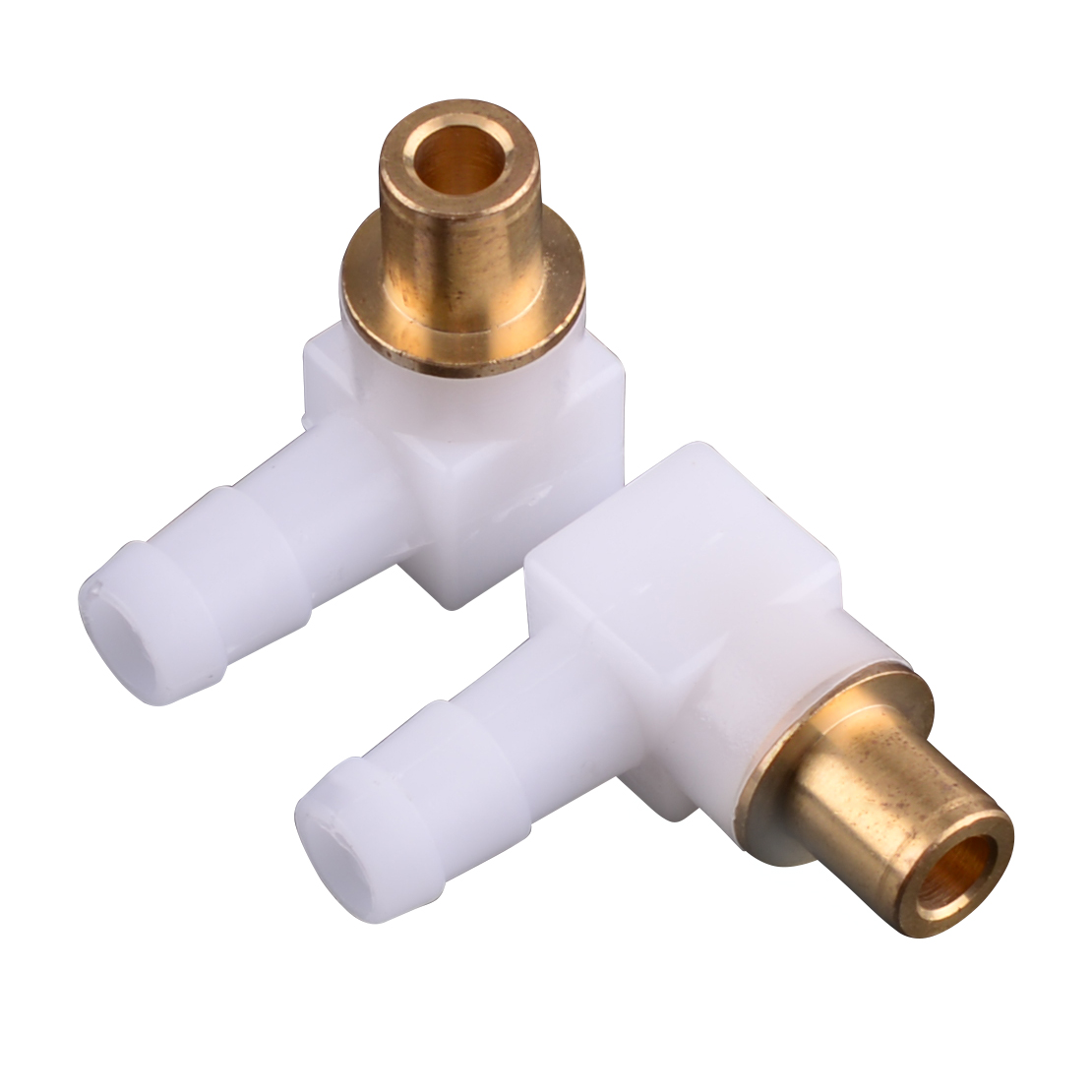 2x Briggs & Stratton 692317 Fuel Hose Connector Replaces 493496 494451