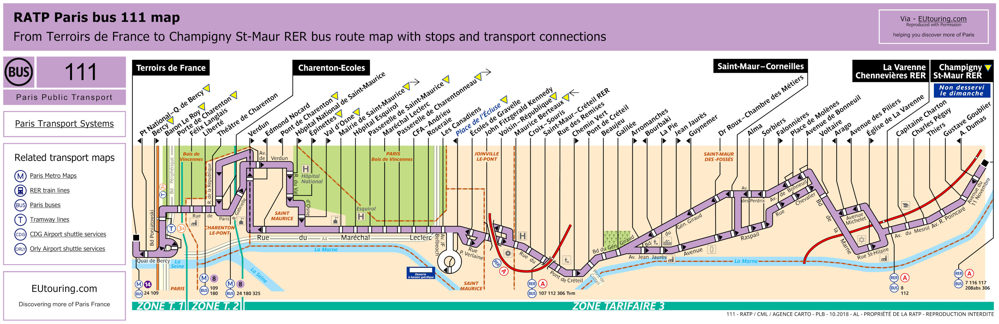 Les Points Douloureux Du "Ratp Bus 119 Horaires" Paris bus maps and timetables for bus lines 110 to 119