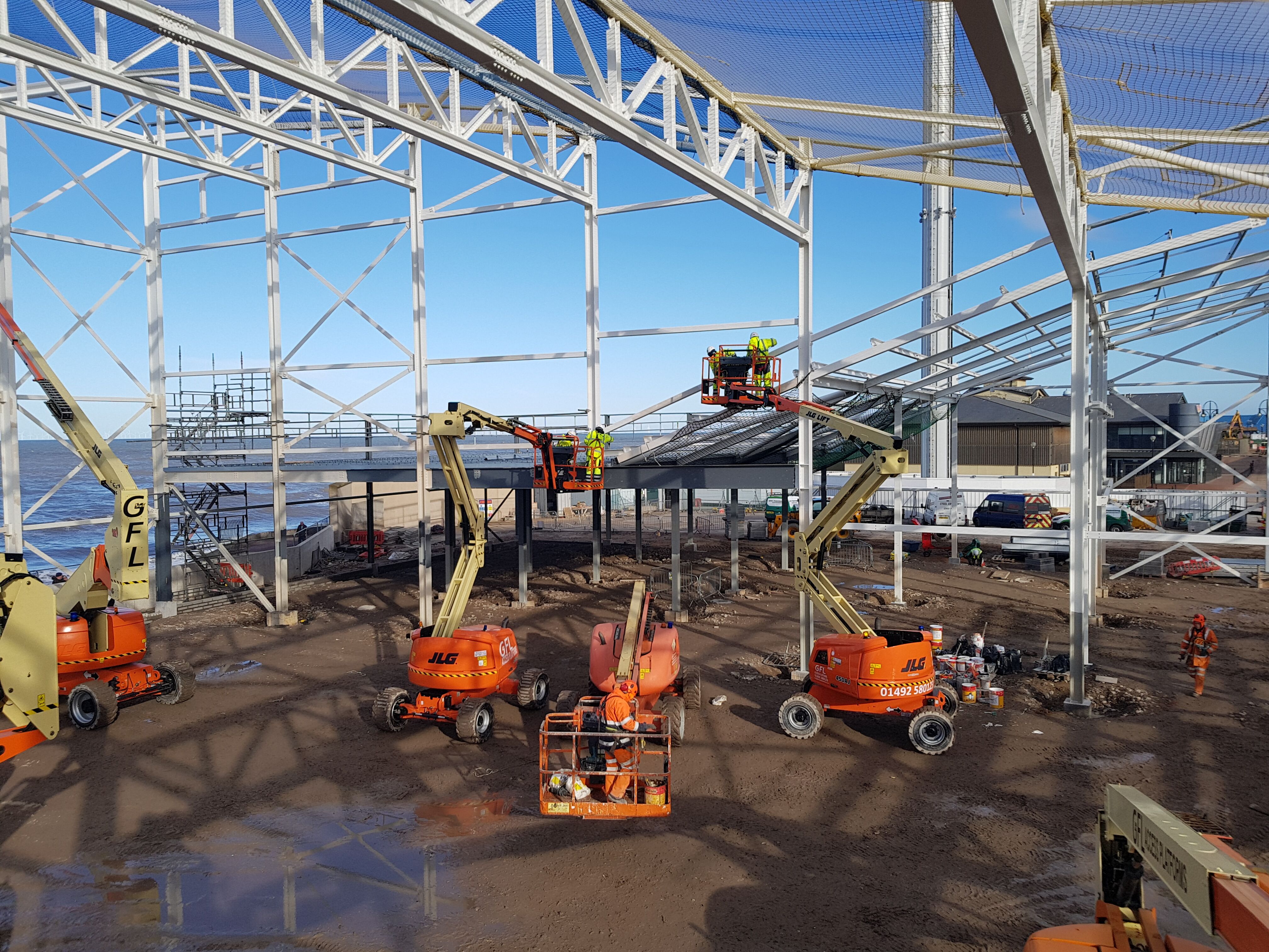 Rhyl Water Park Evadx Steel Fabricators
