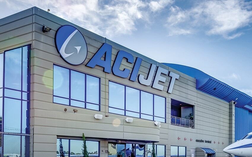 ACI Jet Establishes Bombardier Parts Depot