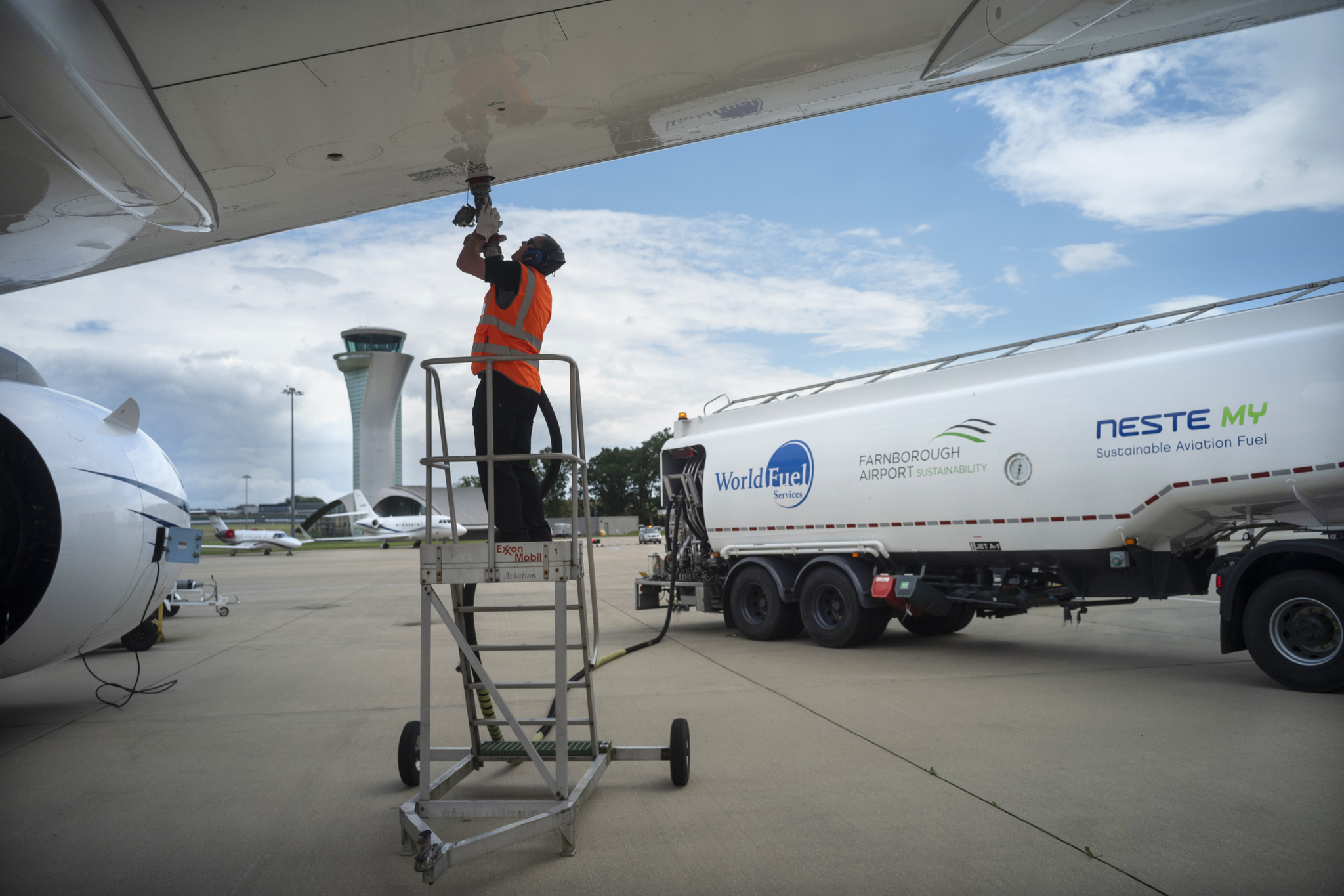 World Fuel Services provides Farnborough with Sustainable Aviation Fuel