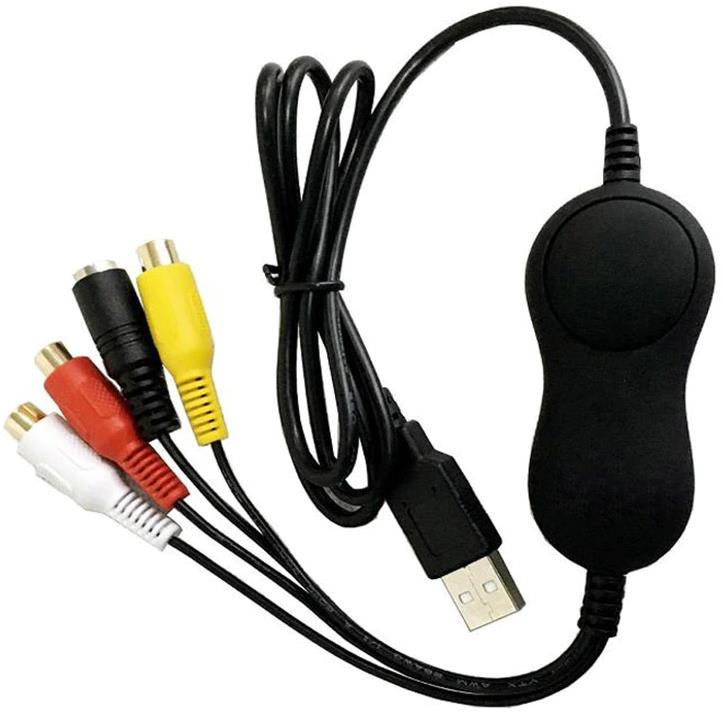 Alfais 4754 USB 2.0 Xbox PS3 VHS Hi8 Mini DV Video Capture Ezcap Ekran Yakalama Kartı Evaletim