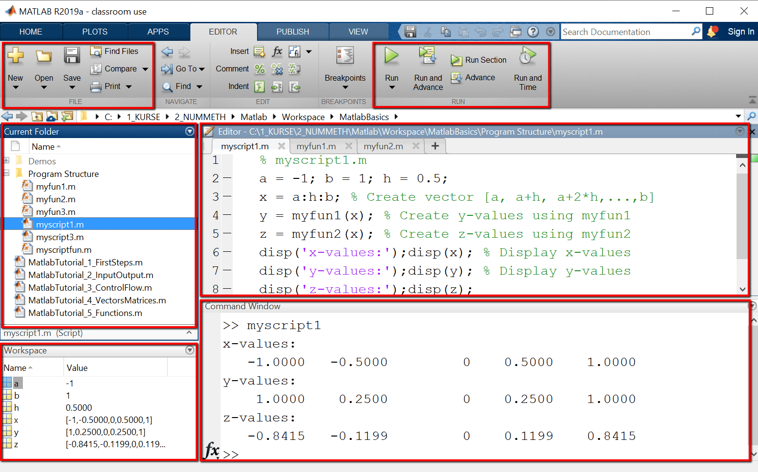 Matlab Tutorial - First Steps In Matlab | Prof. E. Kiss, Hs Kl