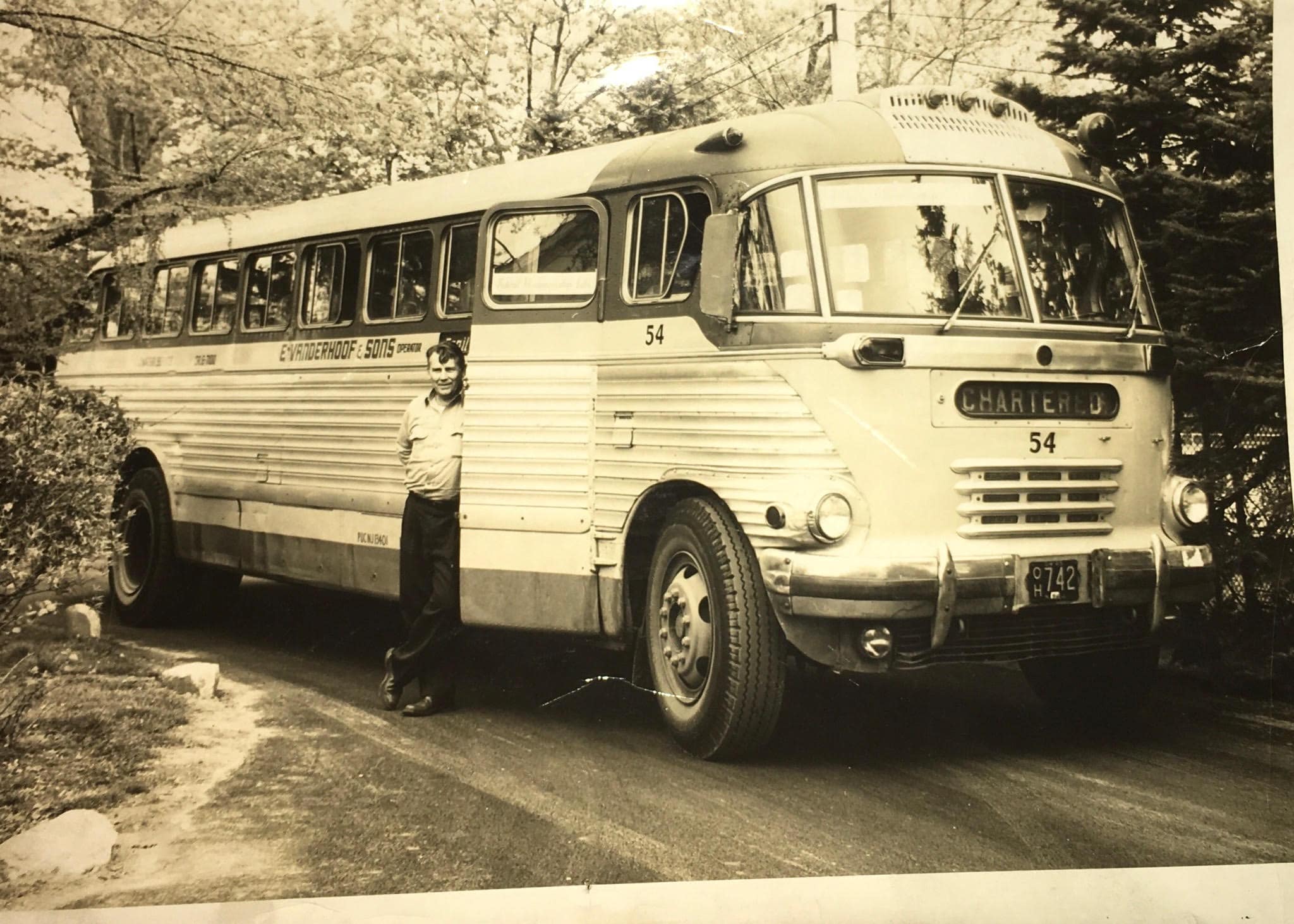 Rent A Bus E. Vanderhoof & Sons West Orange, New Jersey