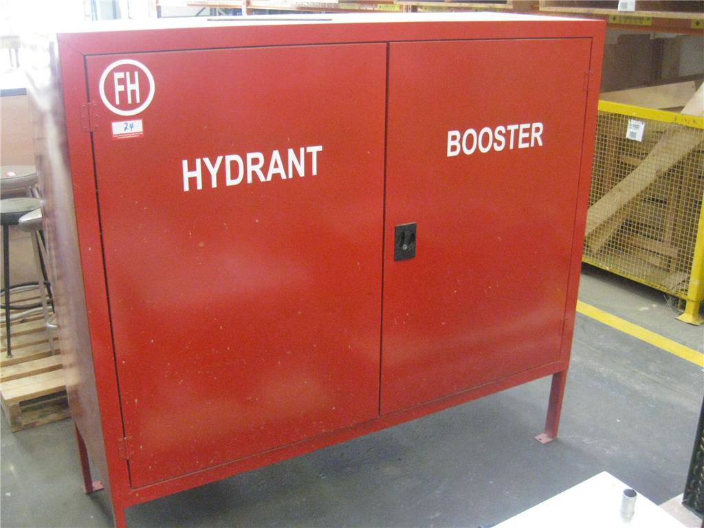 Fire Hydrant Booster 1655mm x 1530mm x 600mm, Located At