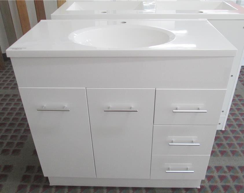 Vanity Free Standing, Width 900mm X Depth 460mm X Height