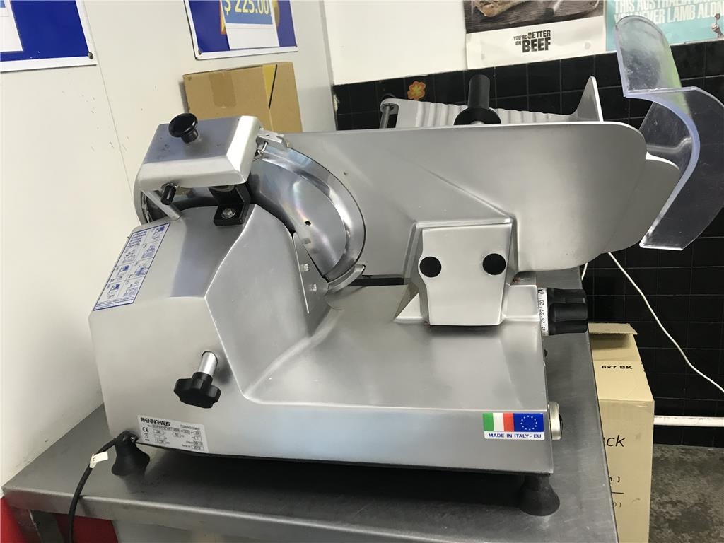 Commercial Meat Slicer, Rheninghaus Model Super Start SBR, 300mm Blade