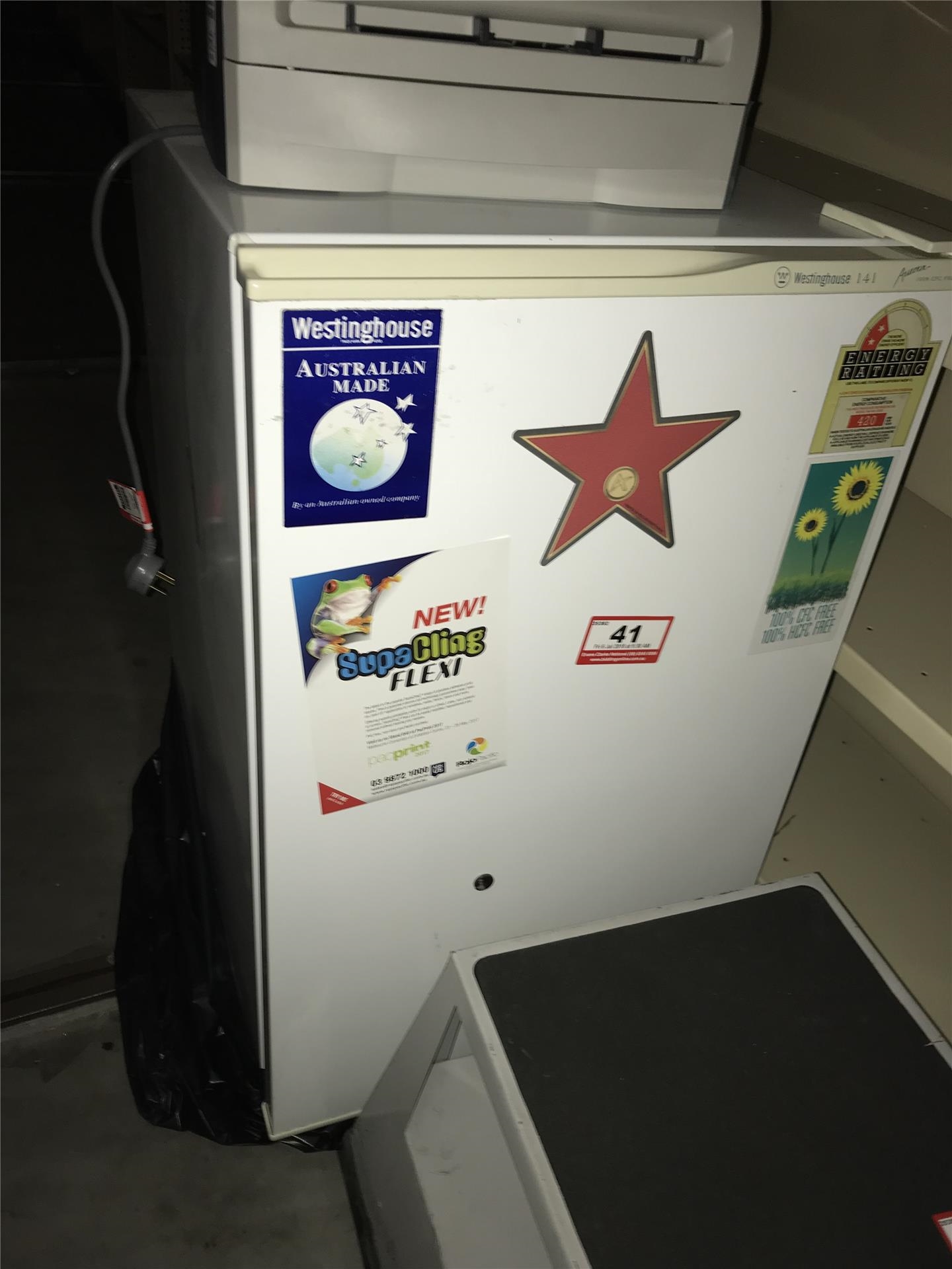 Westinghouse Bar Fridge, Not Tested