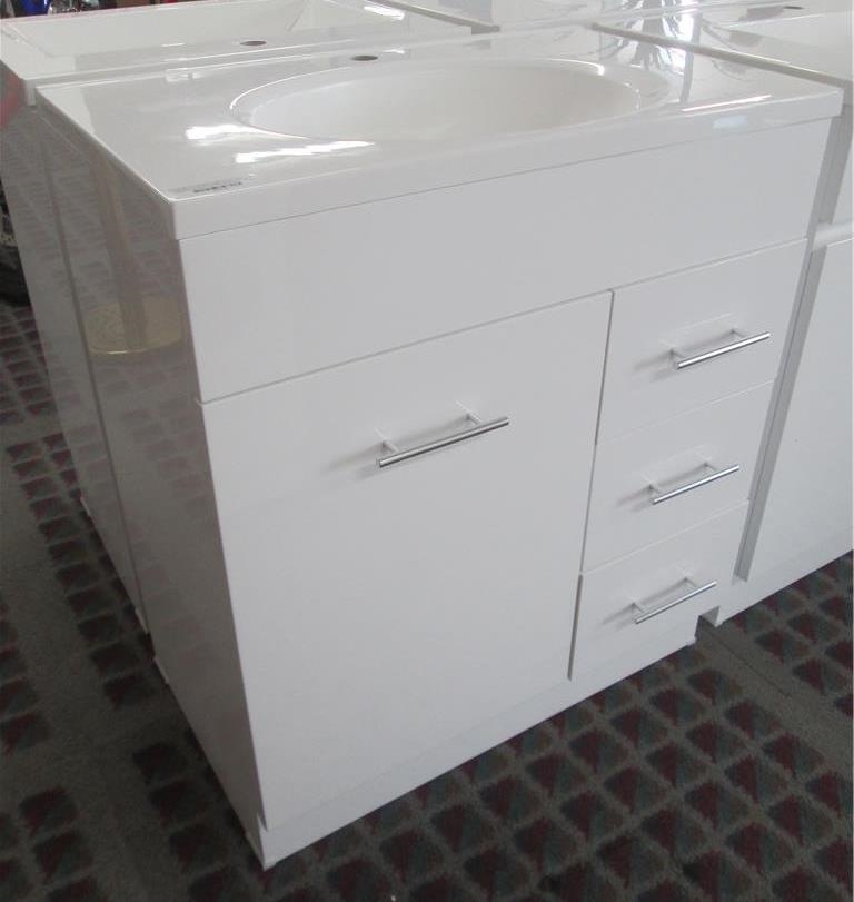 Vanity Free Standing, Width 750mm X Depth 460mm X Height