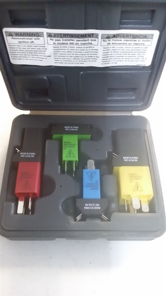 Relay Test Jumper Kit