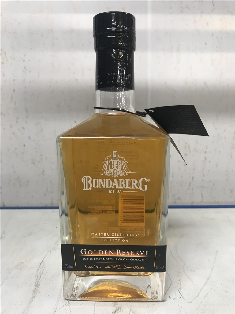 Bundaberg Rum, Master Distillers Collection, Golden Reserve, Limited