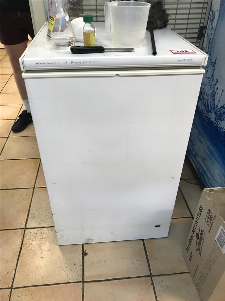 Chest Freezer, Kelvinator 150, Appears To Function