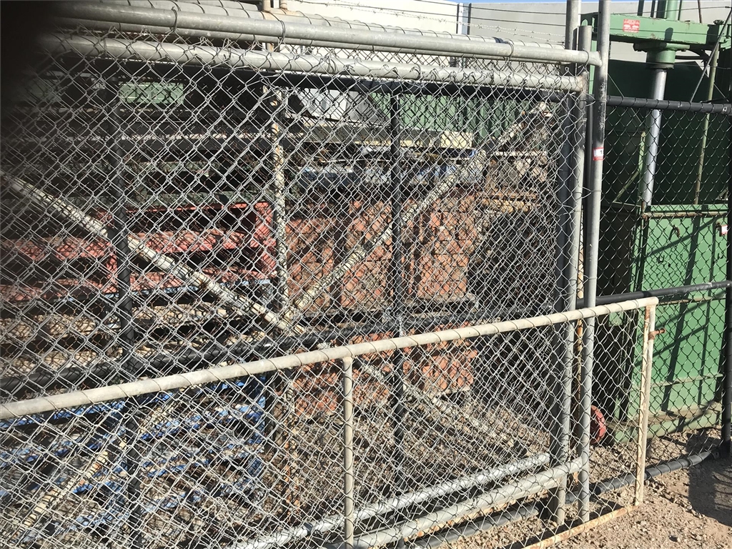 Quantity.Of Steel Cyclone Gates Asstd.Sizes ( Located At Greenfields )