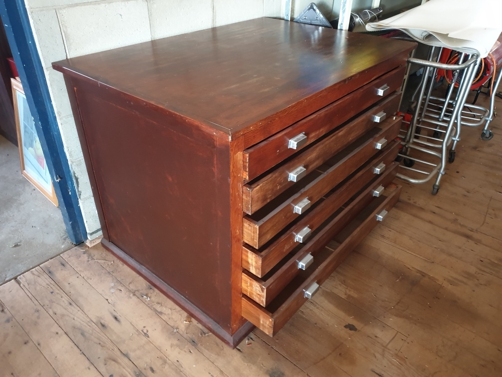 Timber Architects 6 Drawer Timber Plan / Chart ( Collection