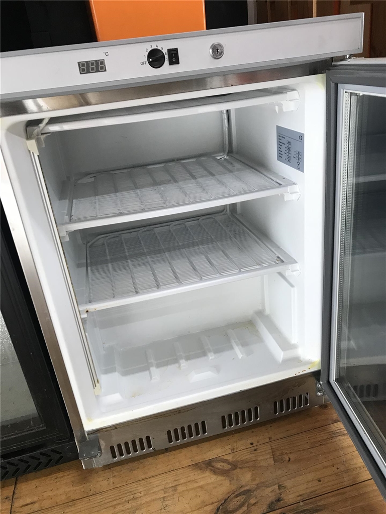 Under Bar Freezer, Model HF200G S/S, 600x590x850mm