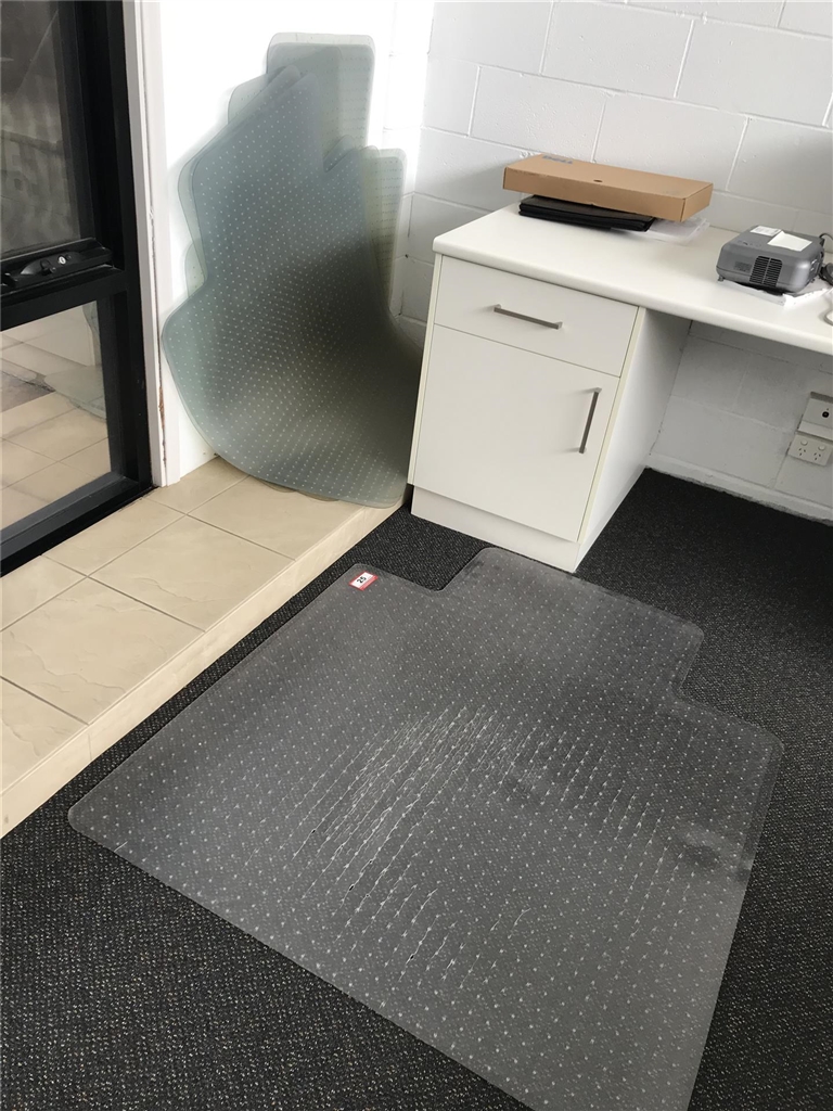 AntiStatic Plastic Office Mats, Qty Of 7