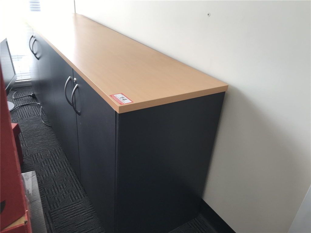 Office Console 1800x450x720mm, Sold As Is