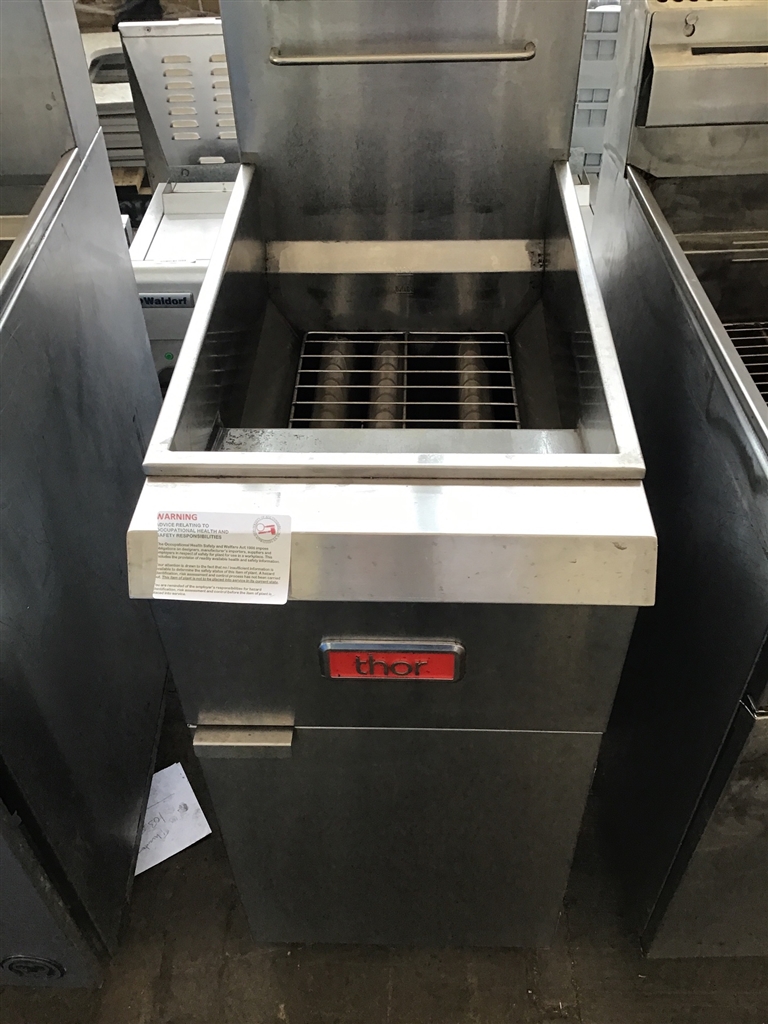 Deep Fryer Gas Thor Stainless Steel