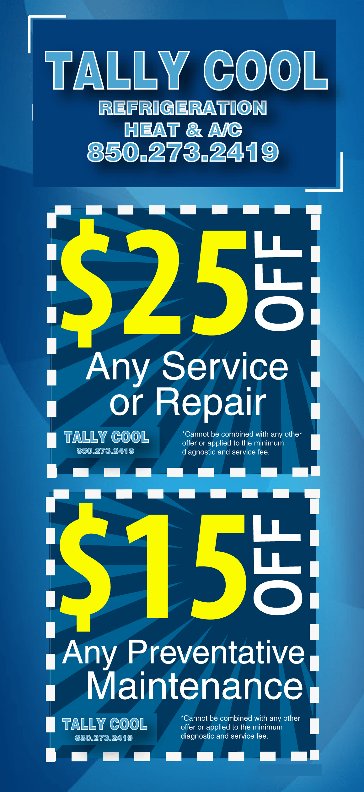 1 BEST REFRIGERATION, HEATING AND COOLING TALLAHASSEE TALLY COOL