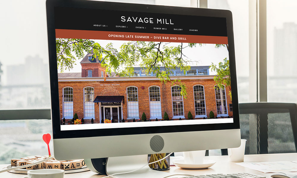 Savage Mill Evans Design & Marketing