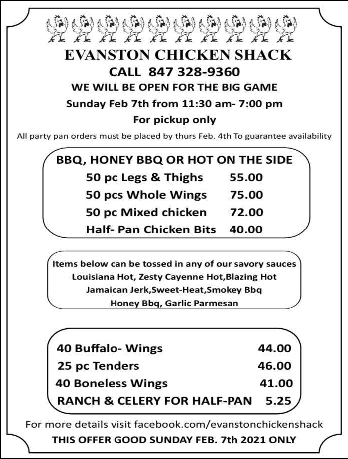 Fried Chicken Evanston, IL Evanston Chicken Shack