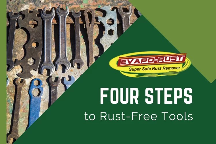 Four Easy Steps to RustFree Tools CRC EVAPORUST®