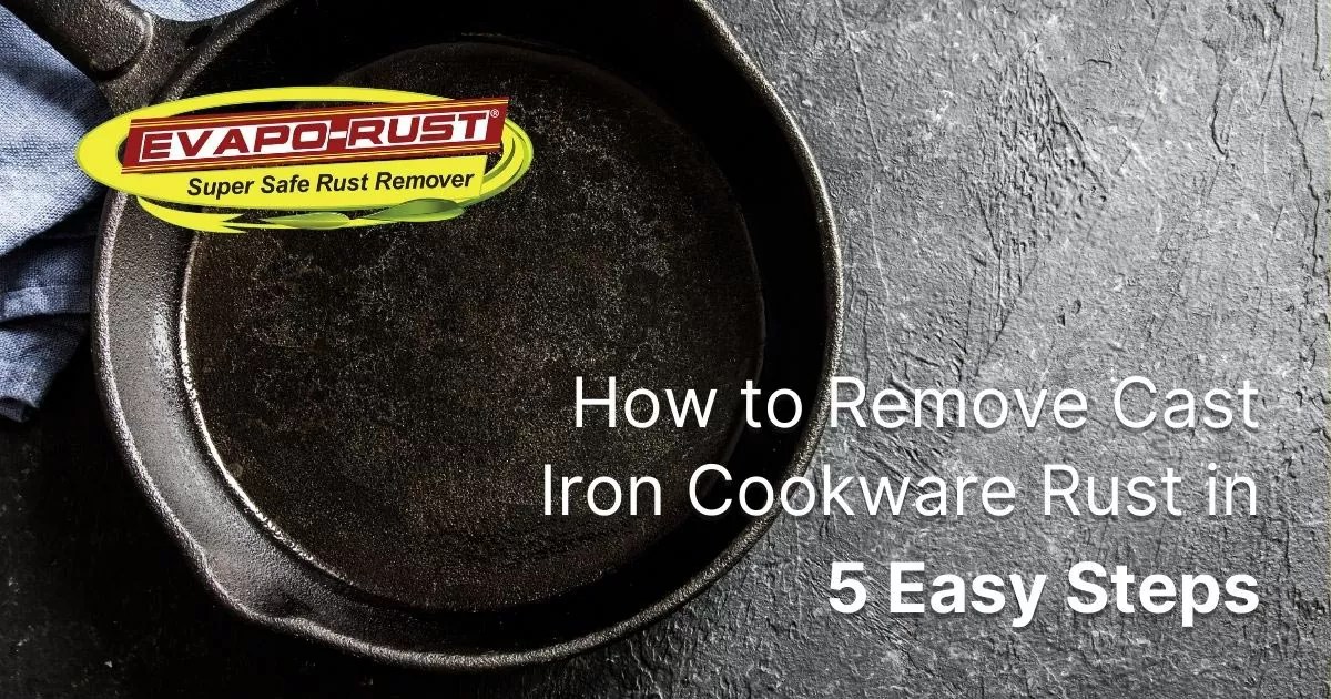 How to Remove Rust from Cast Iron Skillet [Fastest Way]
