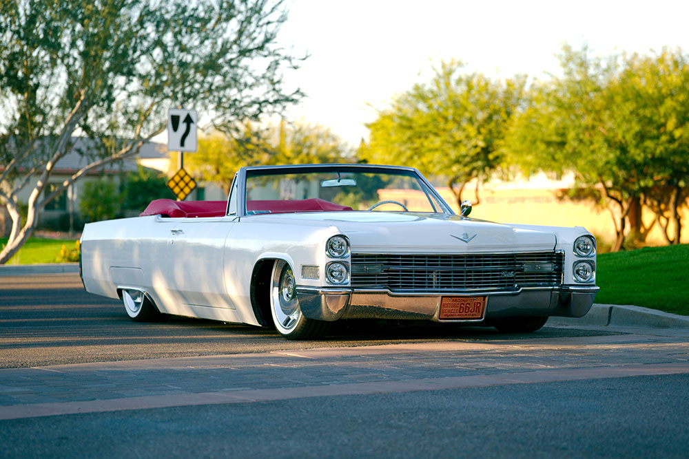 THE HEAVENLY '66 dEVille Three Electric Motors, One Cool Ride