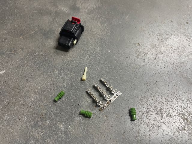 Connector kit Bosch PCE water pump - EVcreate