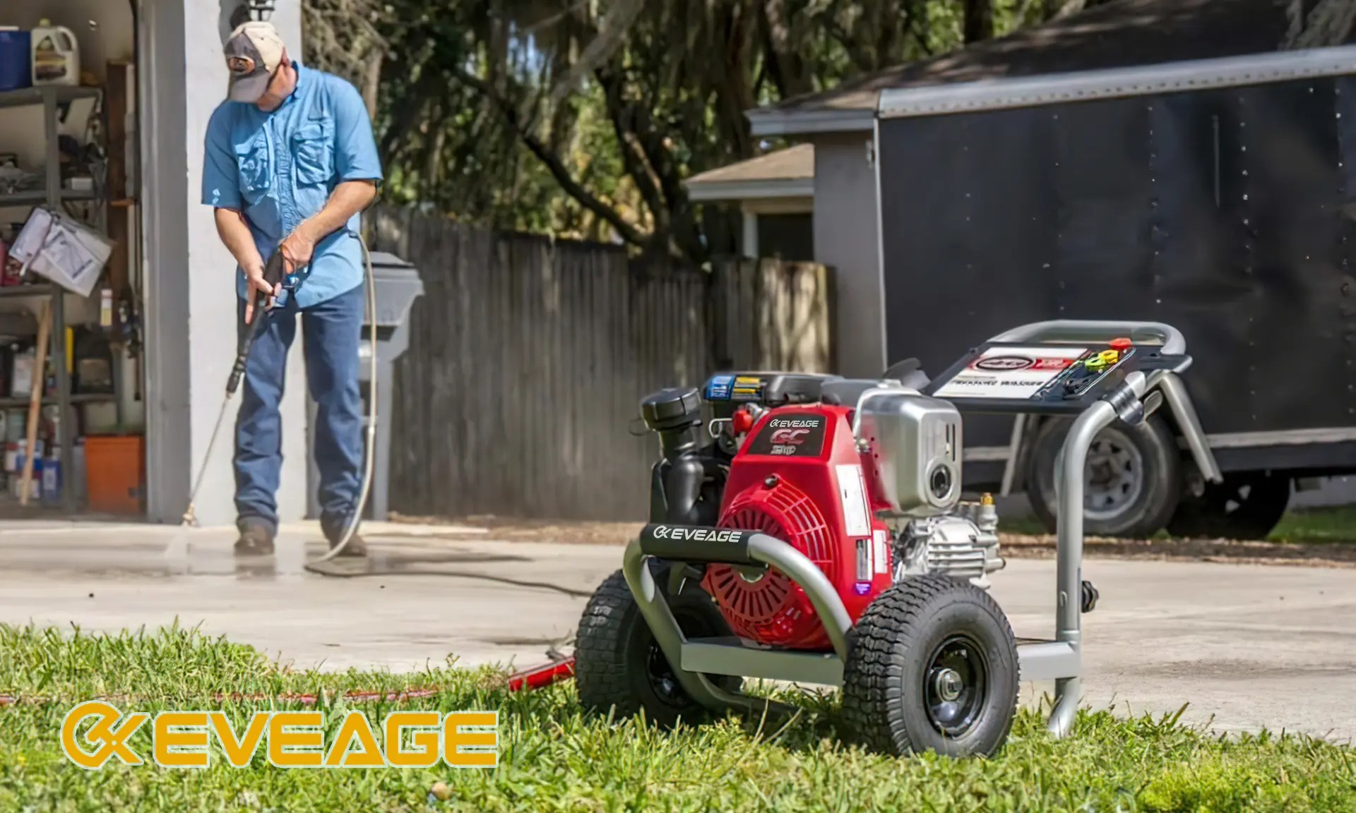 How many PSI DO I need to clean concrete EVEAGE