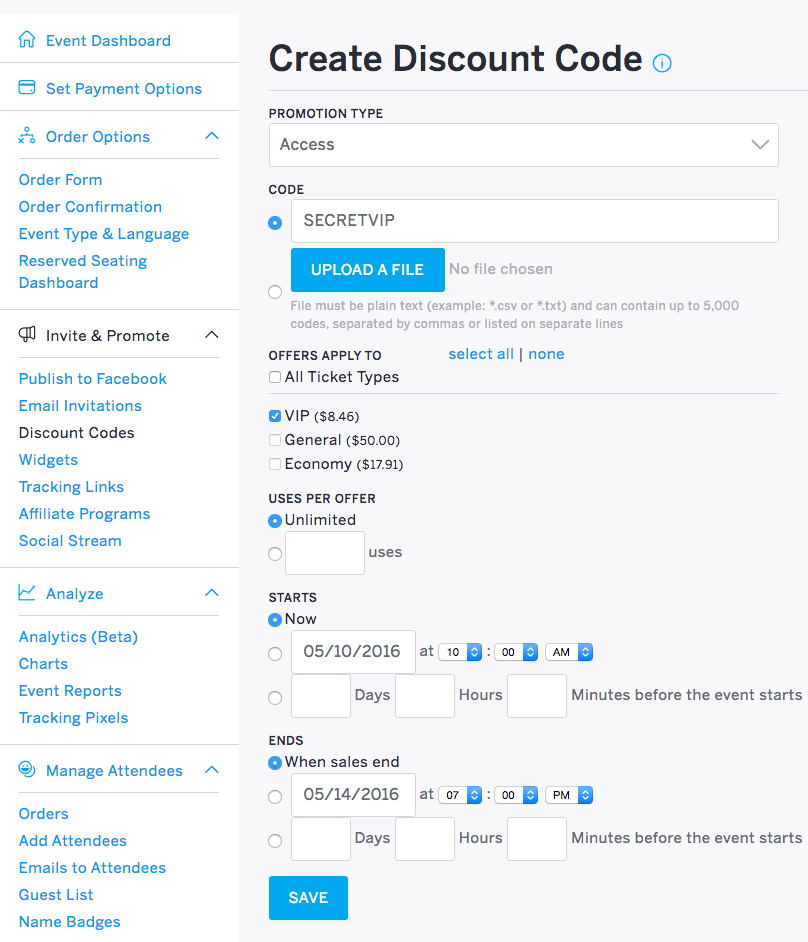 How to use discount codes to increase ticket sales Eventbrite