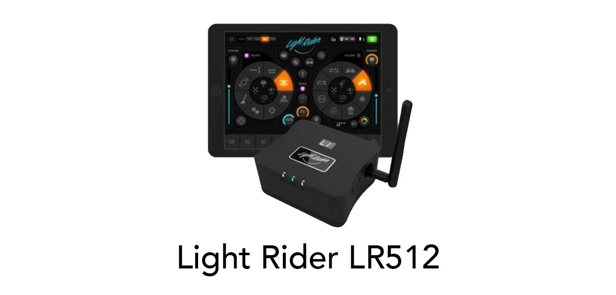Light Rider LR512 Smart DMX Interface Now Available – Eventec
