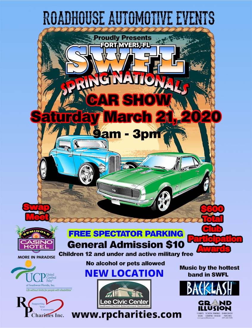 Annual SWFL Car Show March 2020