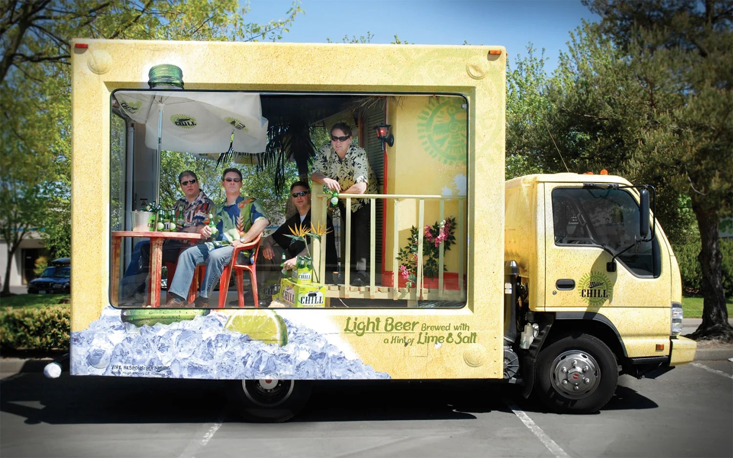 Miller's Mobile Lounge Draws Young Beer Drinkers Event Marketer