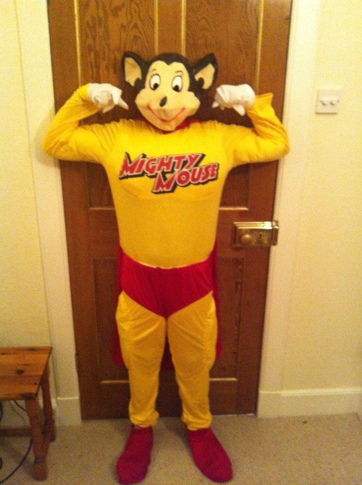 Mighty Mouse Event Mascots Costume Hire