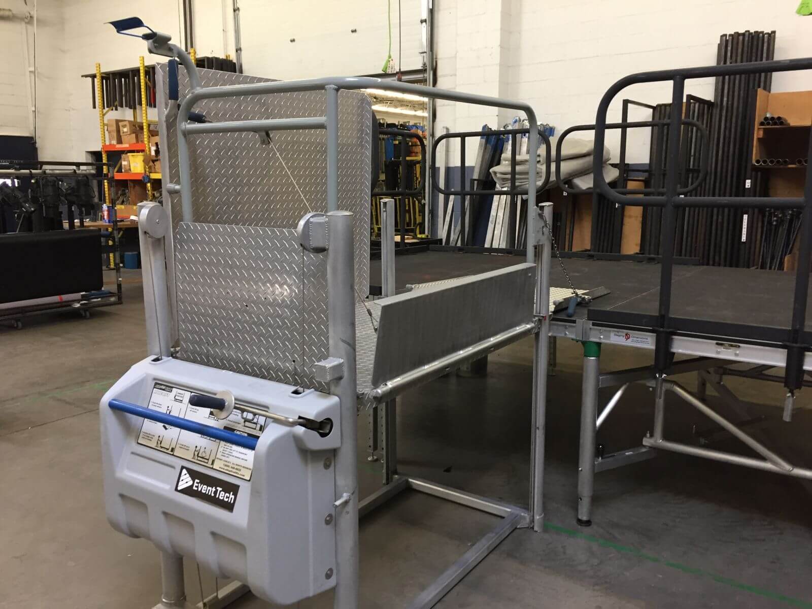 Portable Wheelchair Lift Makes Stage Access Simple Event Tech