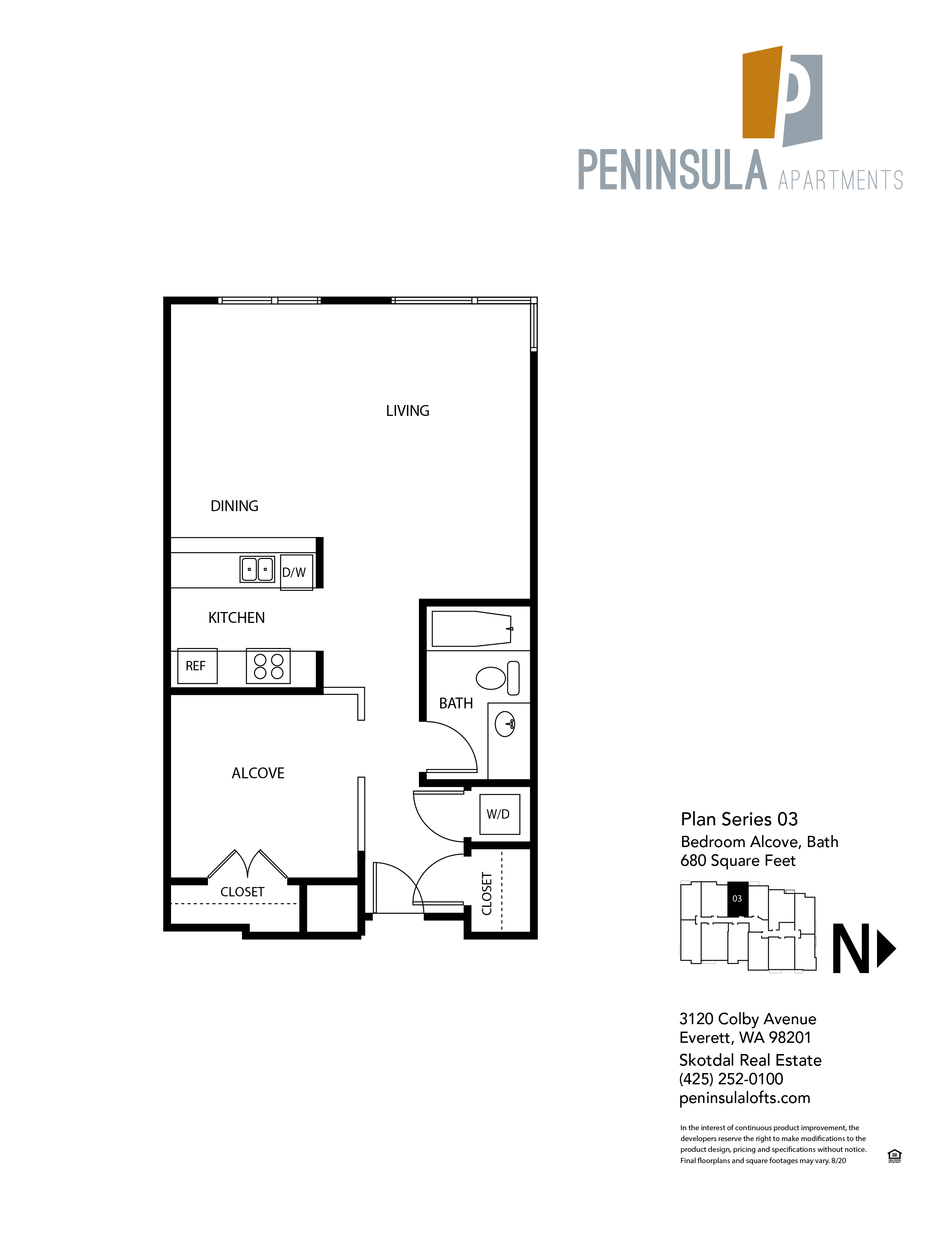 Floor Plans — Peninsula Apartments