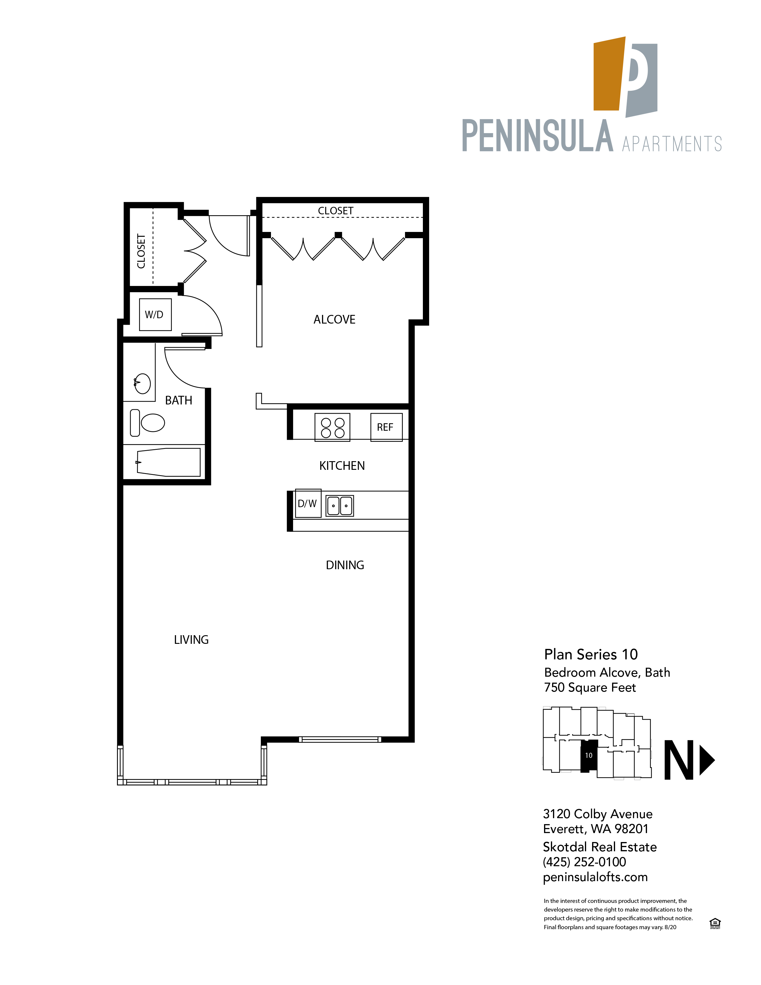 Floor Plans — Peninsula Apartments