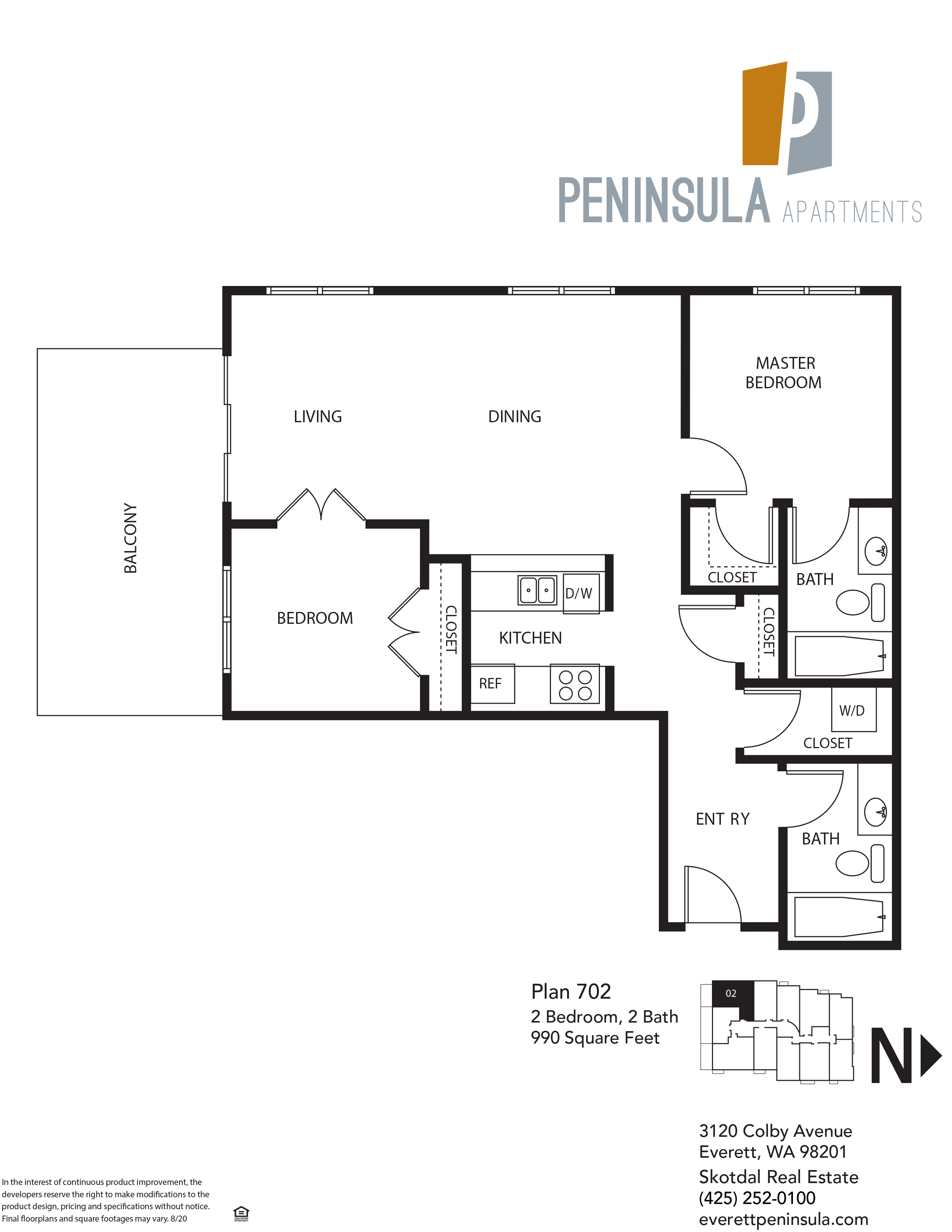 Floor Plans — Peninsula Apartments