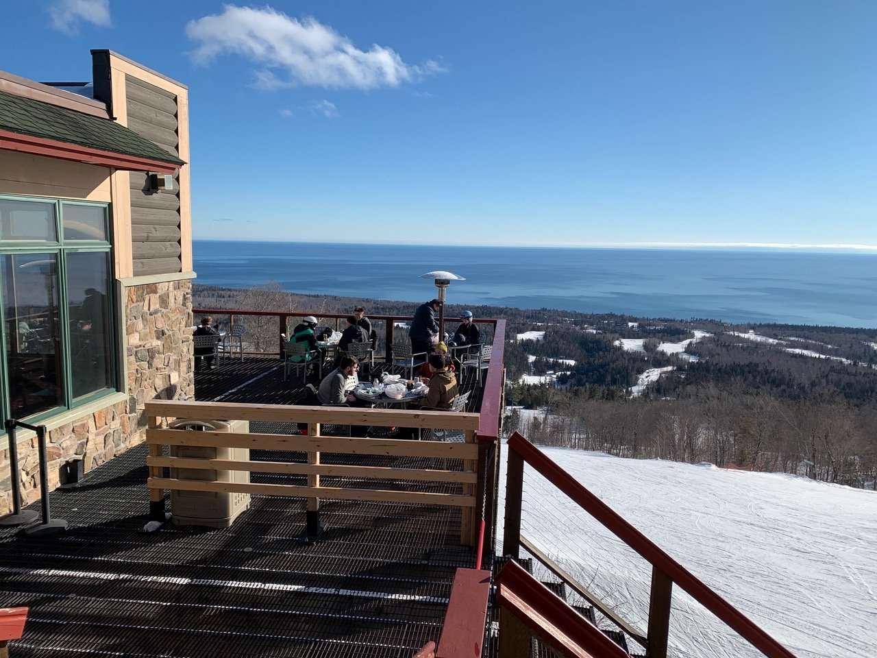 Minnesota’s Lutsen Mountains Ski Resort Rises Above Lake Superior