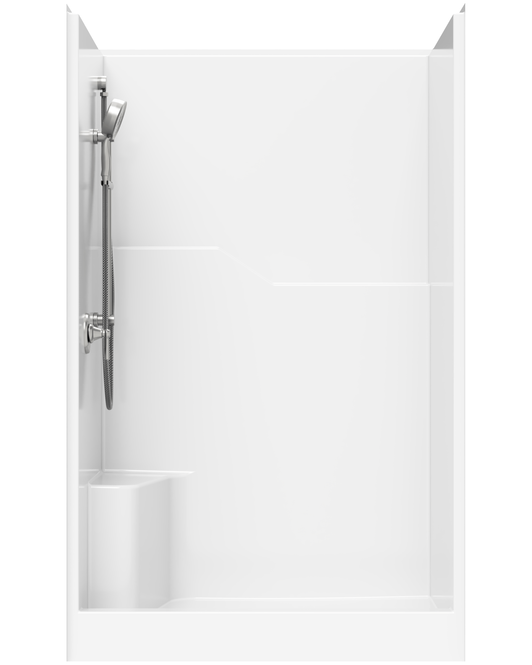 Residential Fiberglass One Piece Shower Units for Homes