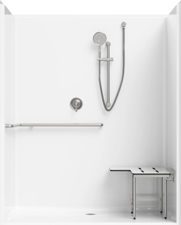 5' RollIn Shower