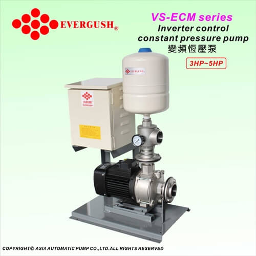 VS Inverter Control Constant Pressure Pumps Evergush pump