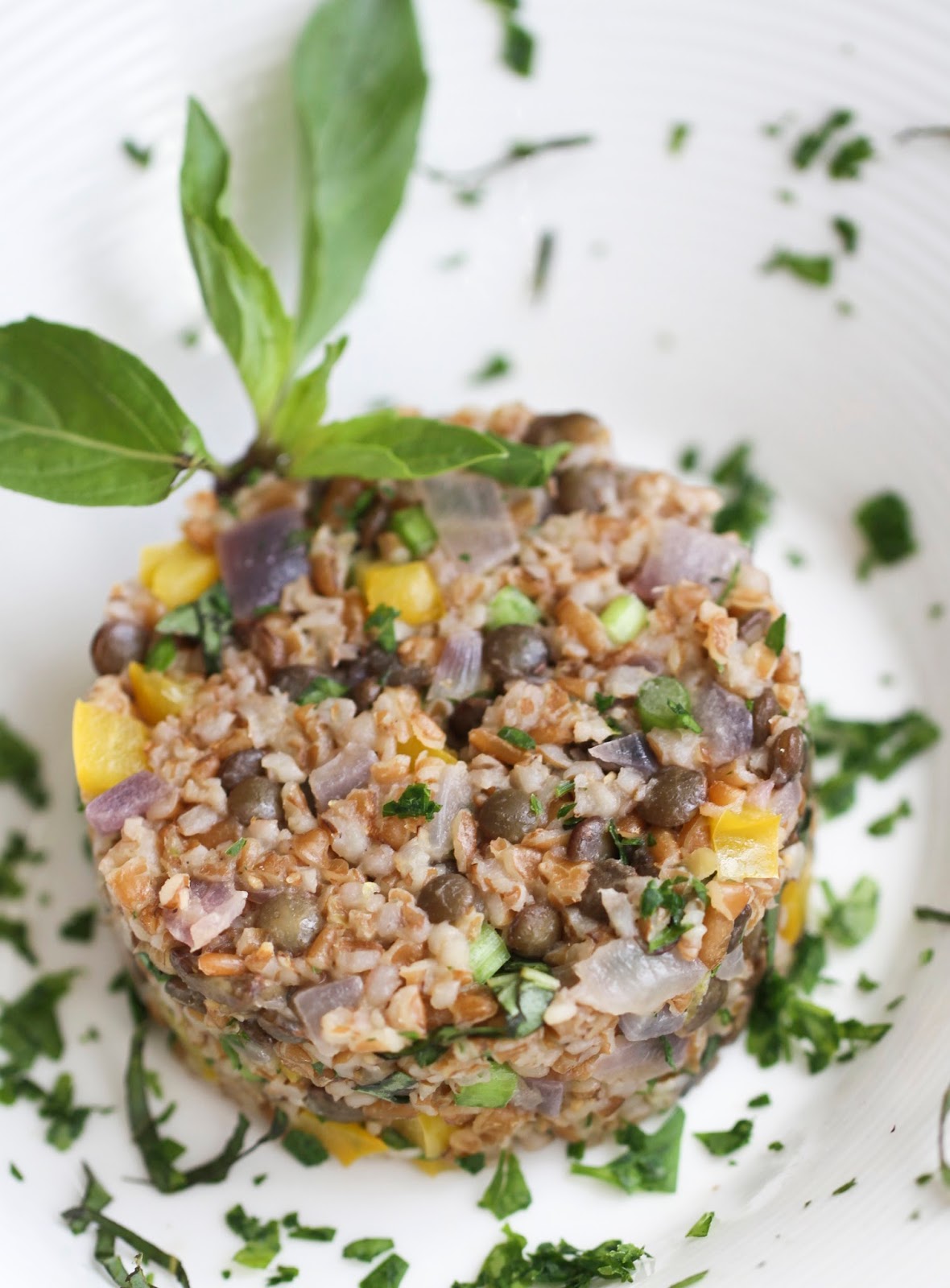 Herbed BulgurLentil Pilaf Ever Open Sauce