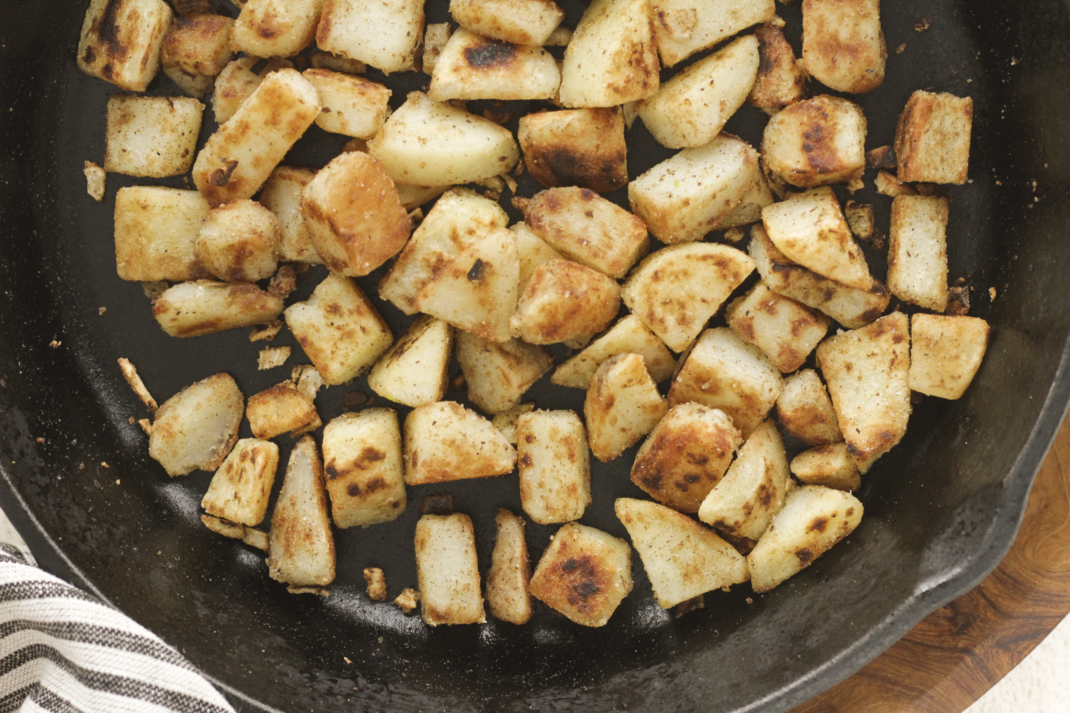 Russet and New Potatoes Cooked in Duck Fat DavidLebovitz Ever Open