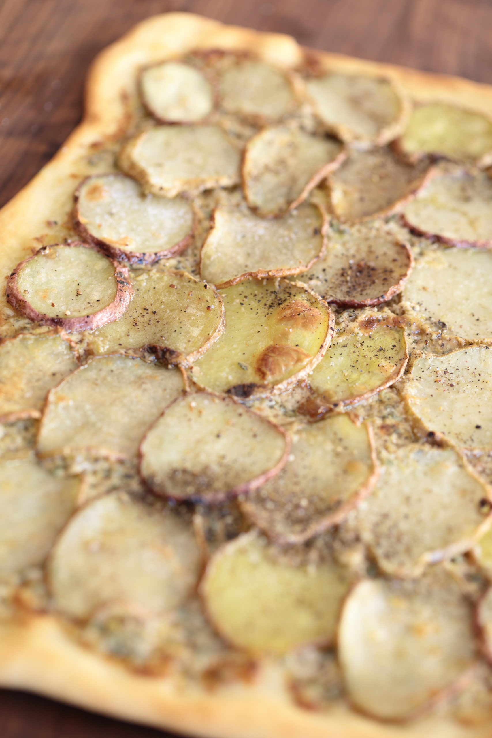 White Pizza with Potato, Anchovy and Sage Ottolenghi Ever Open Sauce