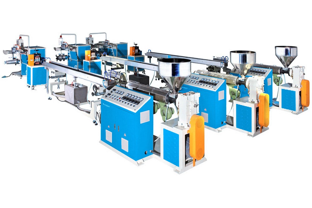 Profile Extrusion Machine Line PVC Windows / Door Panel Everplast