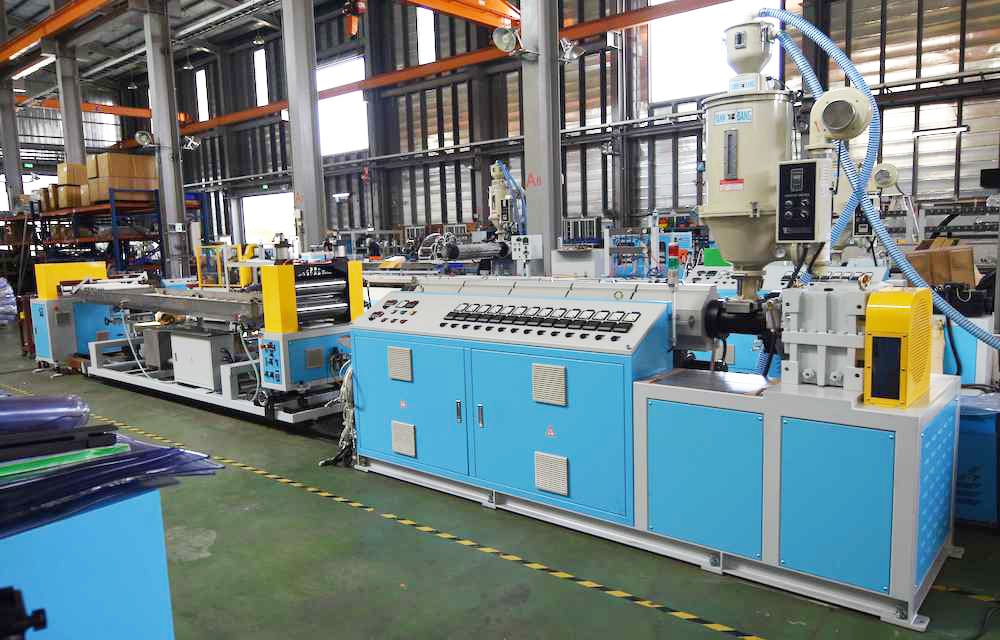 PVC Strip Curtain extrusion machine line Everplast